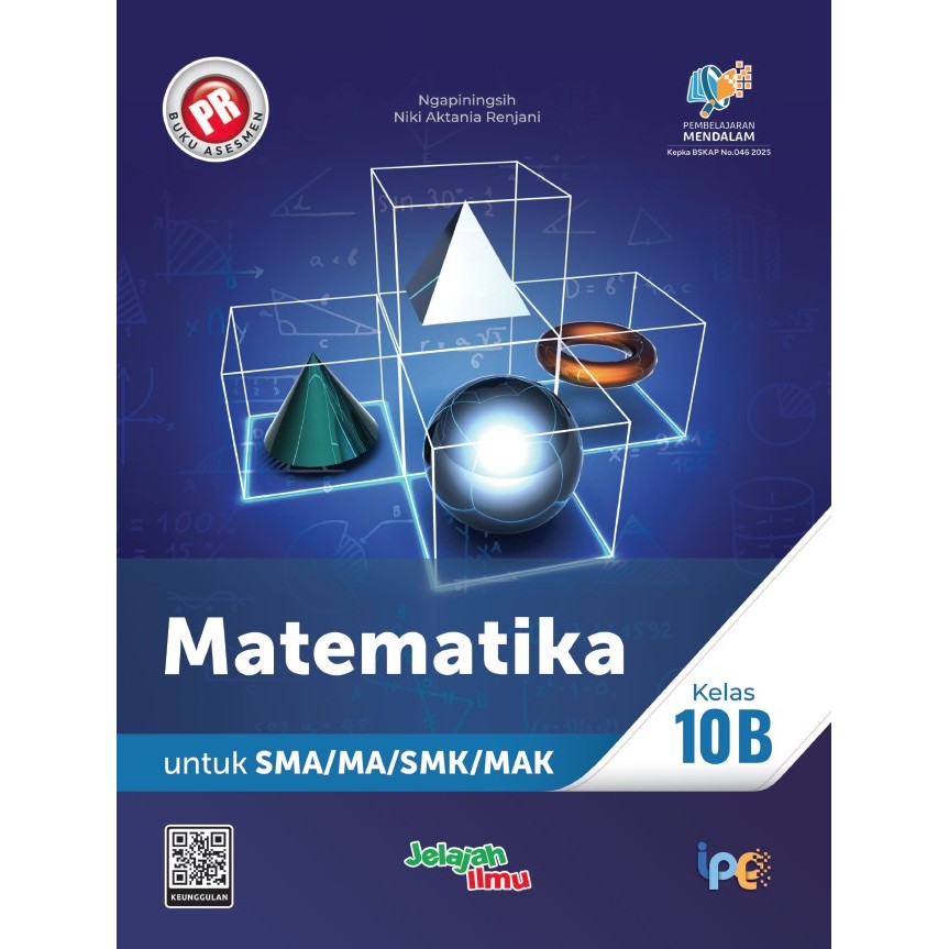 Buku PR Matematika Kelas 10/X SMA Semester 1&2 Intan Pariwara