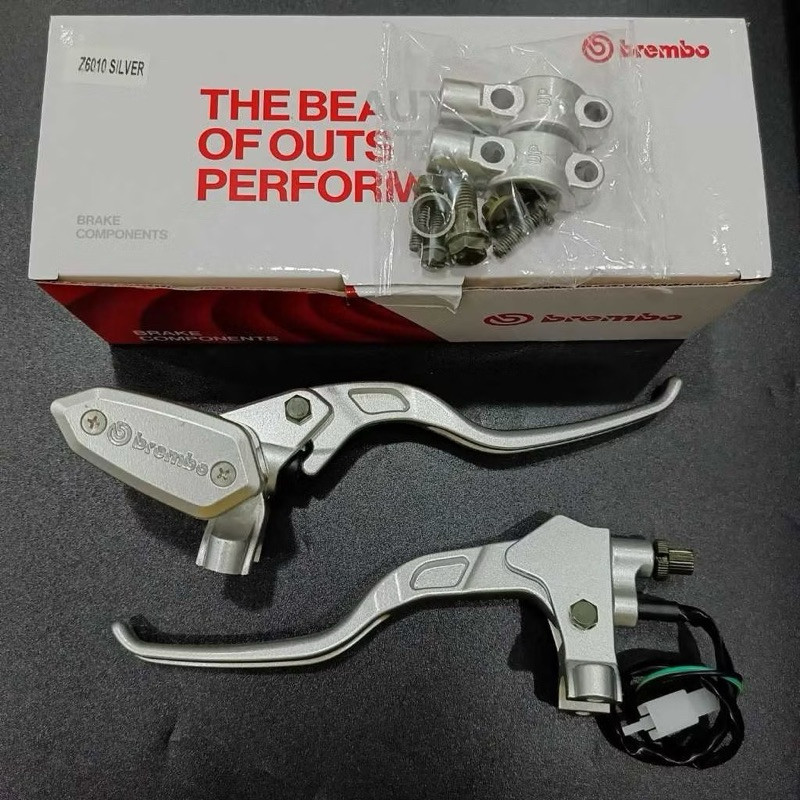 promo toko COD NEW MASTER REM BREMBO OVAL DAN KOTAK SILVER KACA SMOKE UNIVERSAL RXKING NINJA FU VIXI