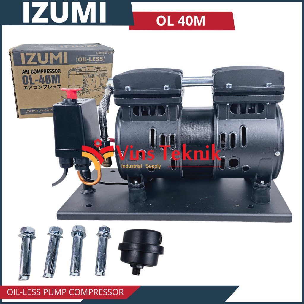 IZUMI OL40M Mesin Pompa Air Oilless OL 40 M Jet Pump Jetpam Kompresor
