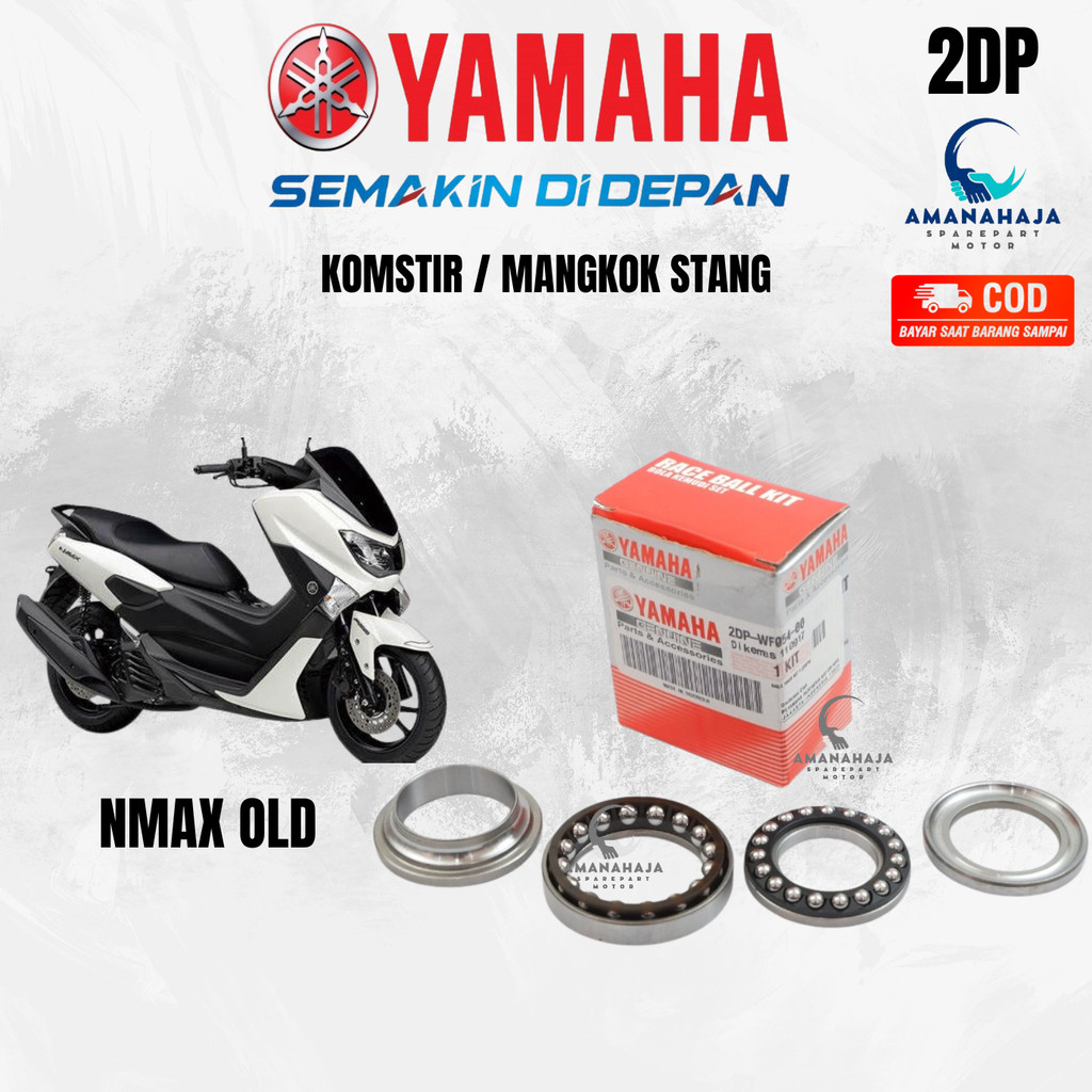 (GARANSI) ORI KOMSTIR MANGKOK STANG NMAX OLD (2DP) | SPAREPART ORIGINAL SUKU CADANG SEPEDA MOTOR