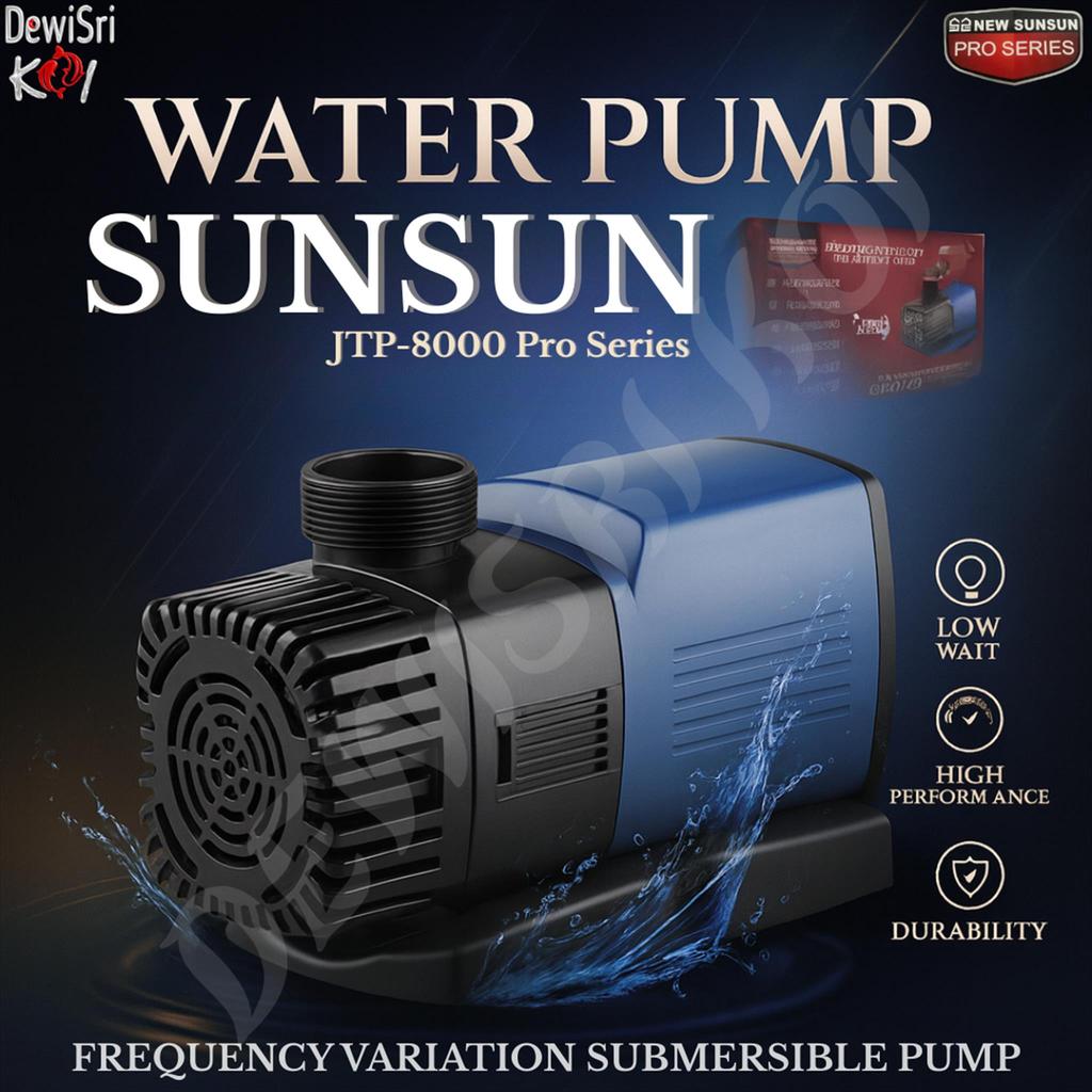 SunSun JTP-8000 Mesin Pompa per jam Pompa Celup Filter Kolam Ikan koi