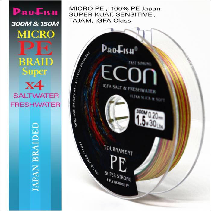 PROMO  Senar MICRO PE Profish Econ 150M - PE 0.6, MULTI