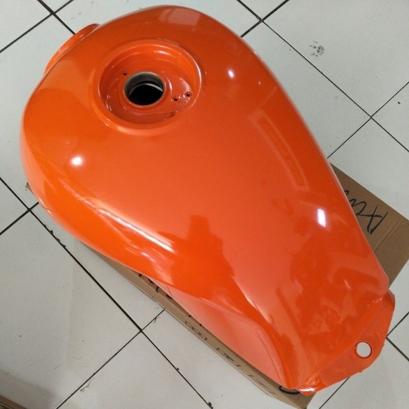 Tangki Bensin Motor Roda3 Warna Orange "ORIGINAL VIAR"