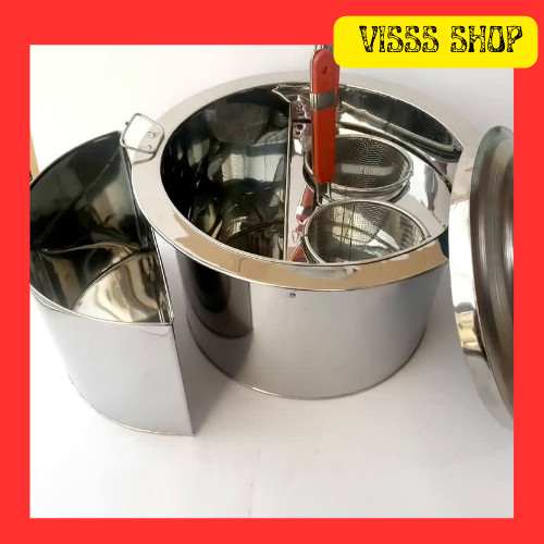 Dandang Mie Kocok Bakso Bulat Bahan Stainless MURAH