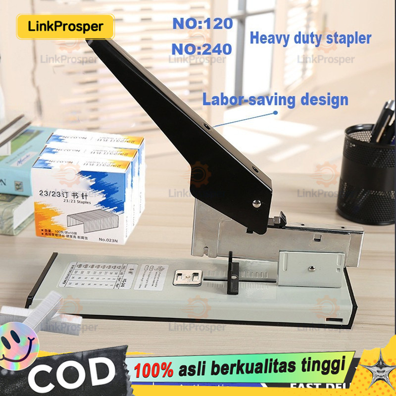 Hekter Untuk Kertas Tebal - Hekter Serba Guna Heavy Duty Stapler Tembak Kangaro /staples Besar/stapl
