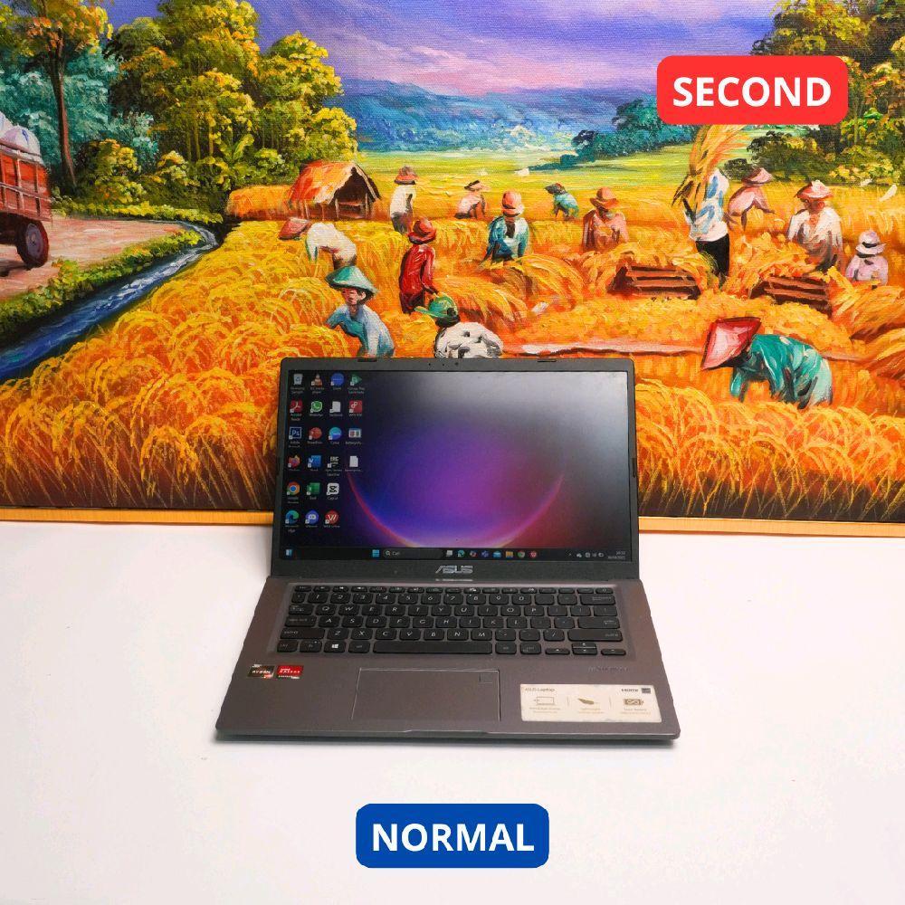 ASUS VIVOBOOK ASUS LAPTOP X421DAP_M413DA MD RYZEN 3 3250U 8 GB (14") LAPTOP SECOND ORIGINAL SINAR MU
