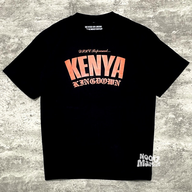 Kenya - DPHC Represent 2024 Tshirt - Black | Kaos Band Original