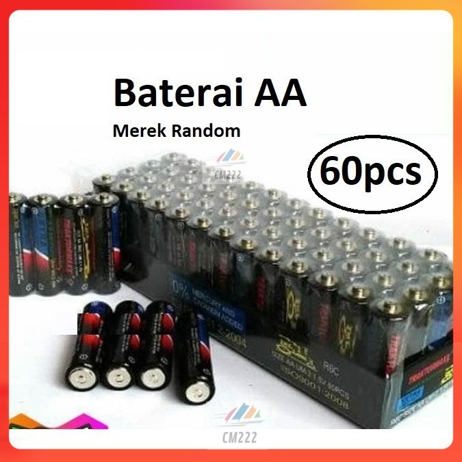 Baterai AA 60pcs