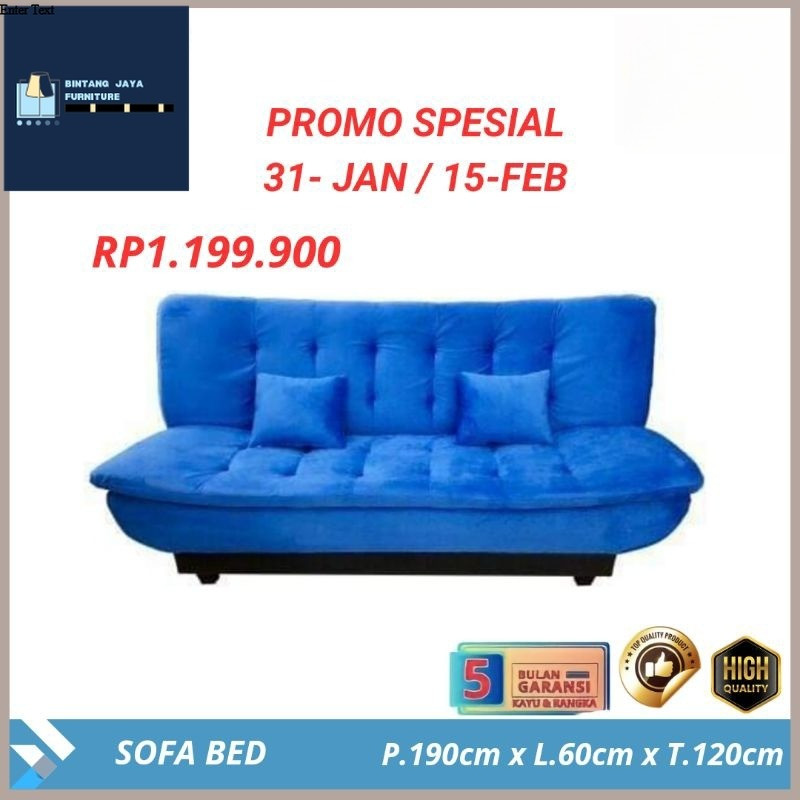 Sofa bed sofa lipat sofa santai kursi santai sofa murah Tegal
