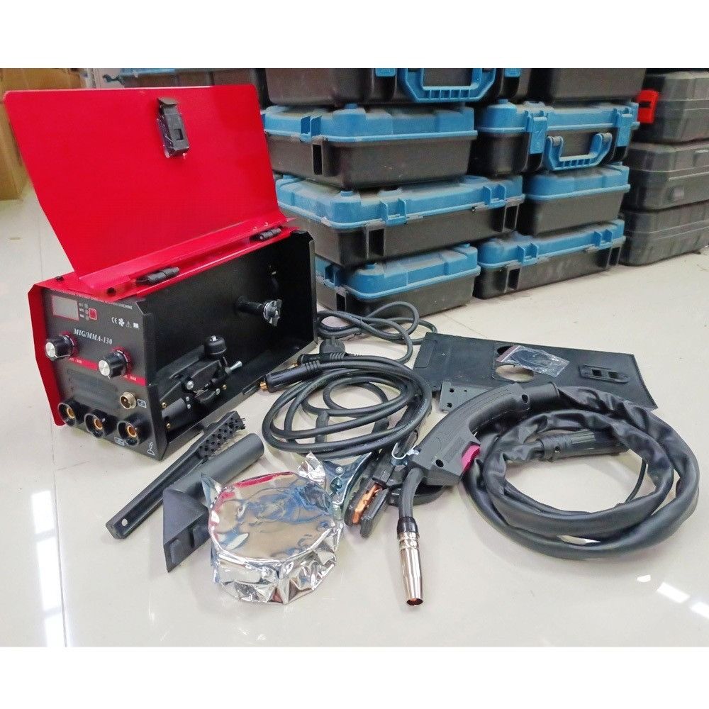 LAS MIGI MIG 130 MESIN TRAVO LAS INVERTER SUPER 130A LAS LISTRIK LAS MIG 130