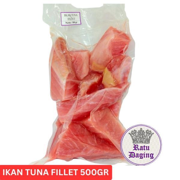 Ikan Tuna Fillet Steak / Tuna Fish Sushi Grade @500gr