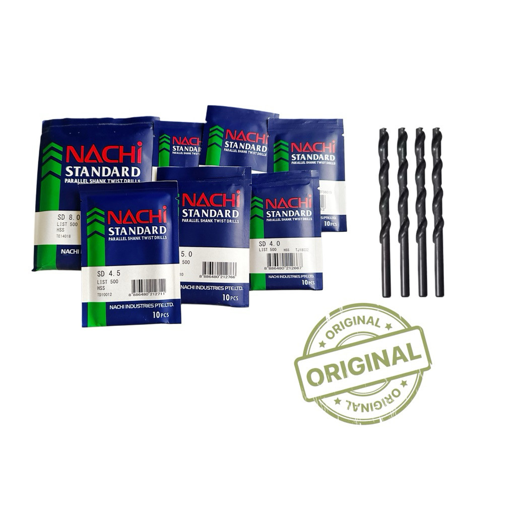 Mata bor 5 mm NACHI mata bor besi hss 5mm mata bor nachi