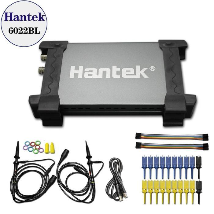 PC USB Oscilloscope Hantek 6022BL Osiloskop Analyzer 6022 BL 16 Logic
