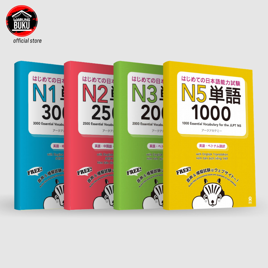 Buku Essential Vocabulary for the JLPT
