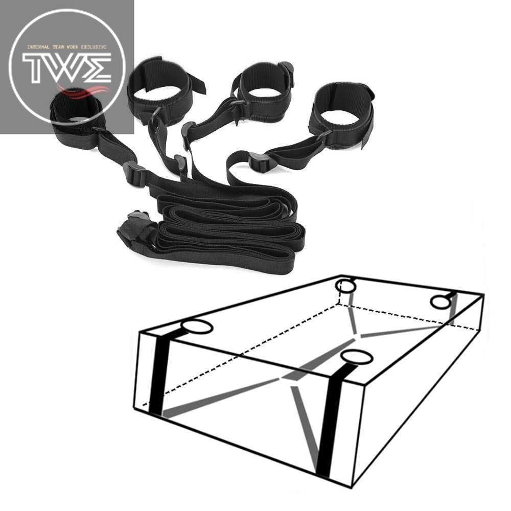 set tali borgol pengikat kaki dan tangan(10pcs)