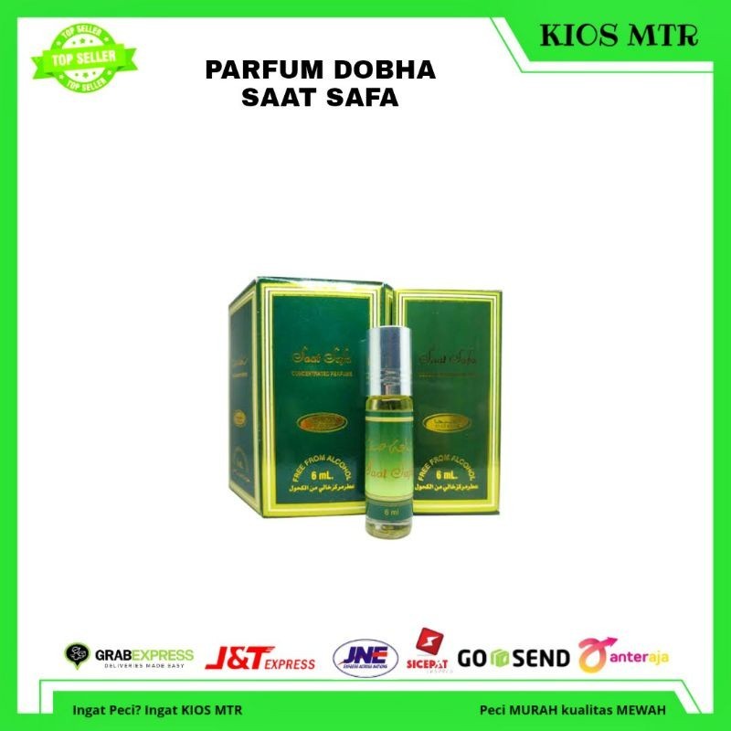 Parfum Dobha Roll Saat Safa 6ml - Minyak Wangi Arab Asli Rempah