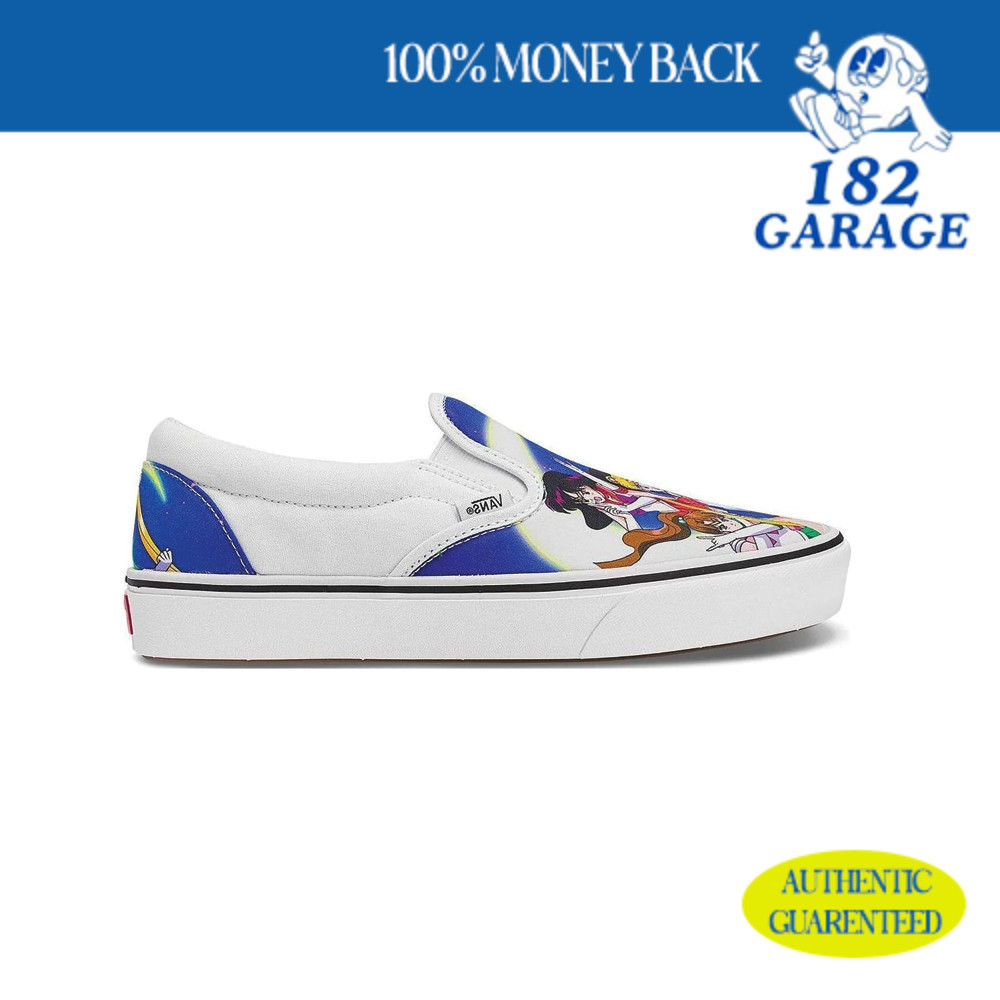 Sepatu Vans x Sailor Moon Slip-On ComfyCush Multicolor
