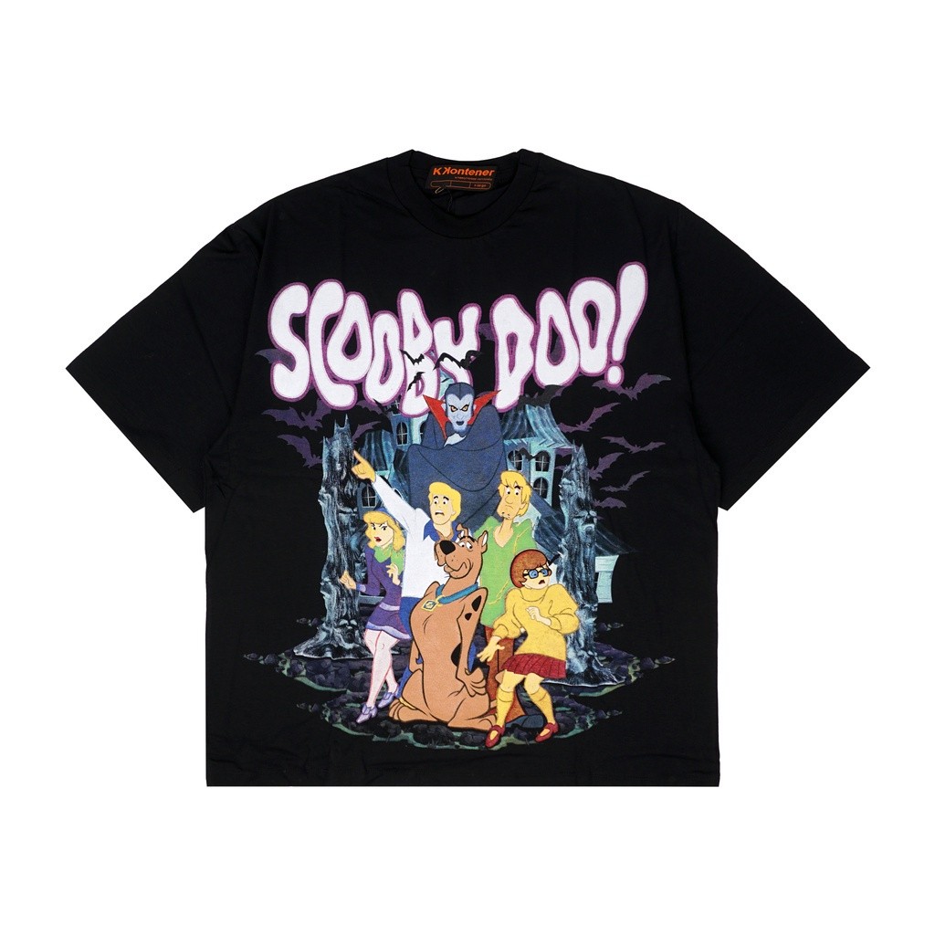 KKONTENER SCOOBY DOO OVERSIZE TSHIRT BLACK
