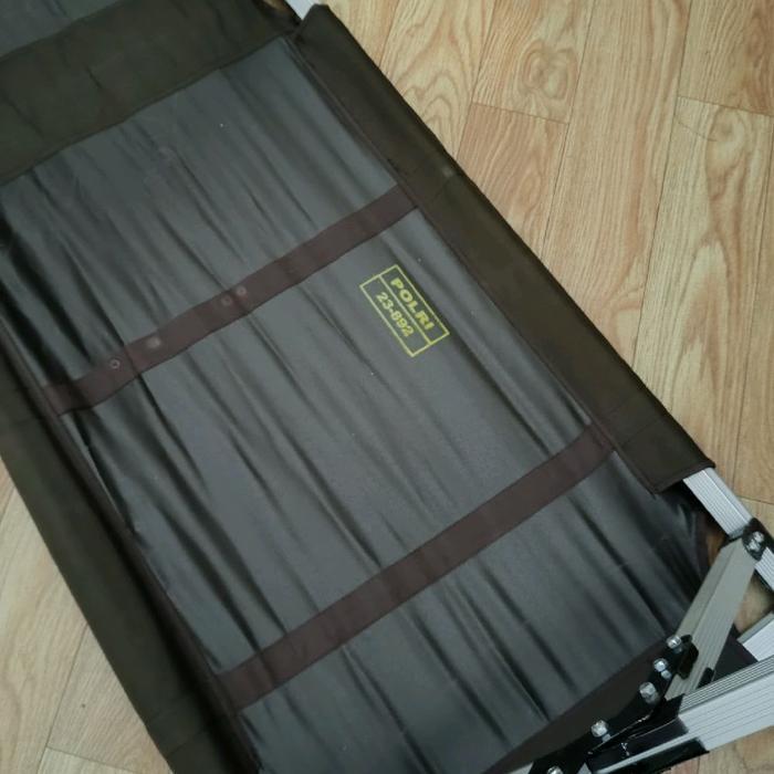 Velbed Jatah POLRI / Velbed Alumunium / Tempat Tidur Lipat / Folding Bed