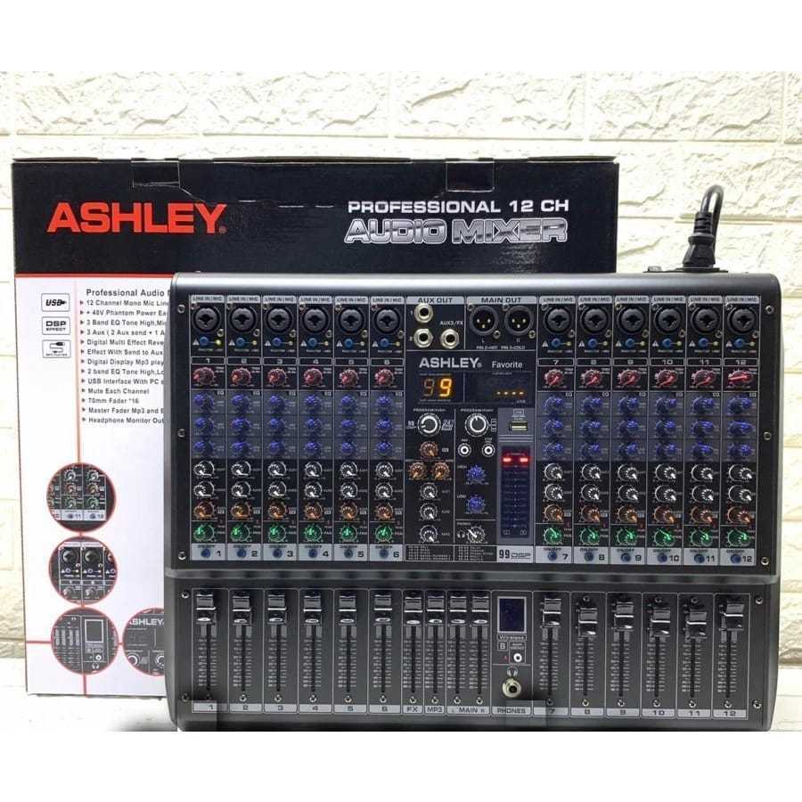 mixer ashley Favorite 12  favorit 12 mixer 12 chanel original usb bluetooth