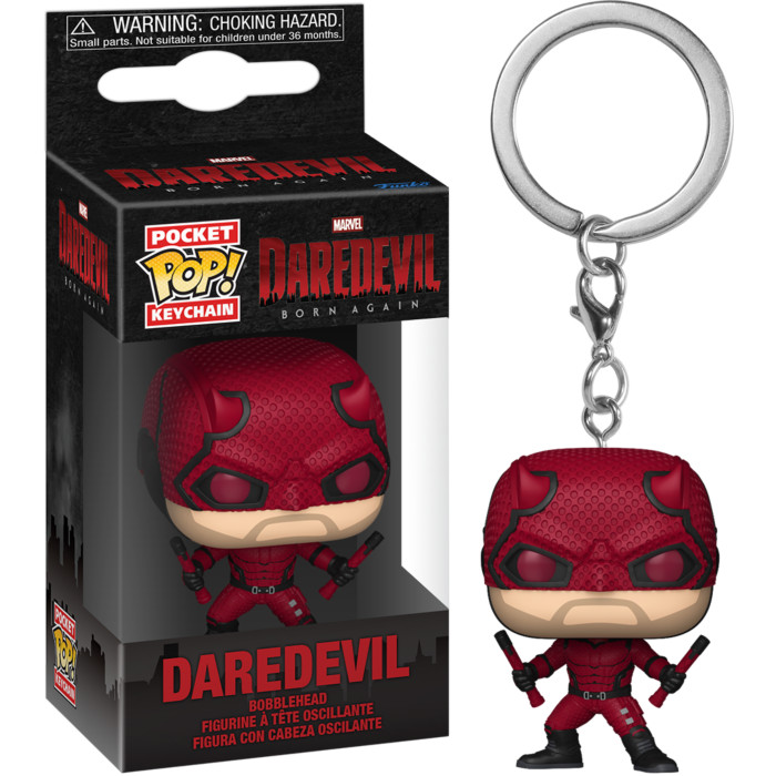 Funko Pocket POP Marvel - Daredevil Born Again (2025) - Daredevil Keychain