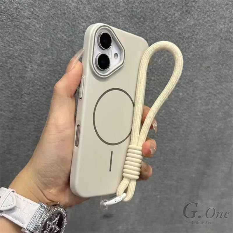 [Dengan lanyard] ponsel magnetik ultra tipis Casing hp for iPhone 16 11 13 iPhone 15 14 Pro Max 13 1
