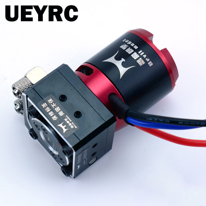 Model Miniature Hydraulic Brushless Motor Oil Pump Brushless Birectional ESC for RC Car Excavator KA