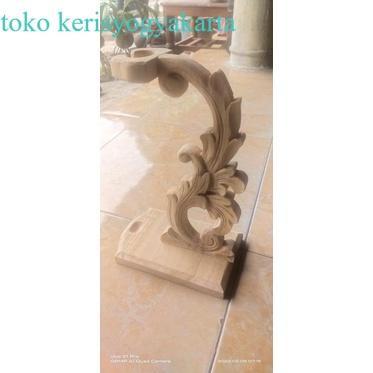 blawong keris duduk isi 1 ukiran model daun BK2