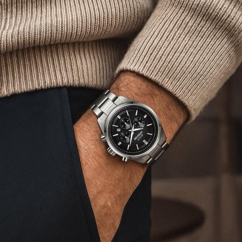 Jam Pria Expedition E6867 Rantai