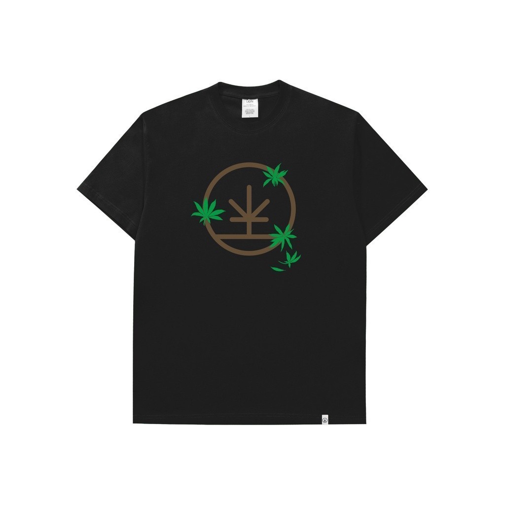 LGN ORIGINAL LOGO MUTUALISM TEE - HITAM fashion