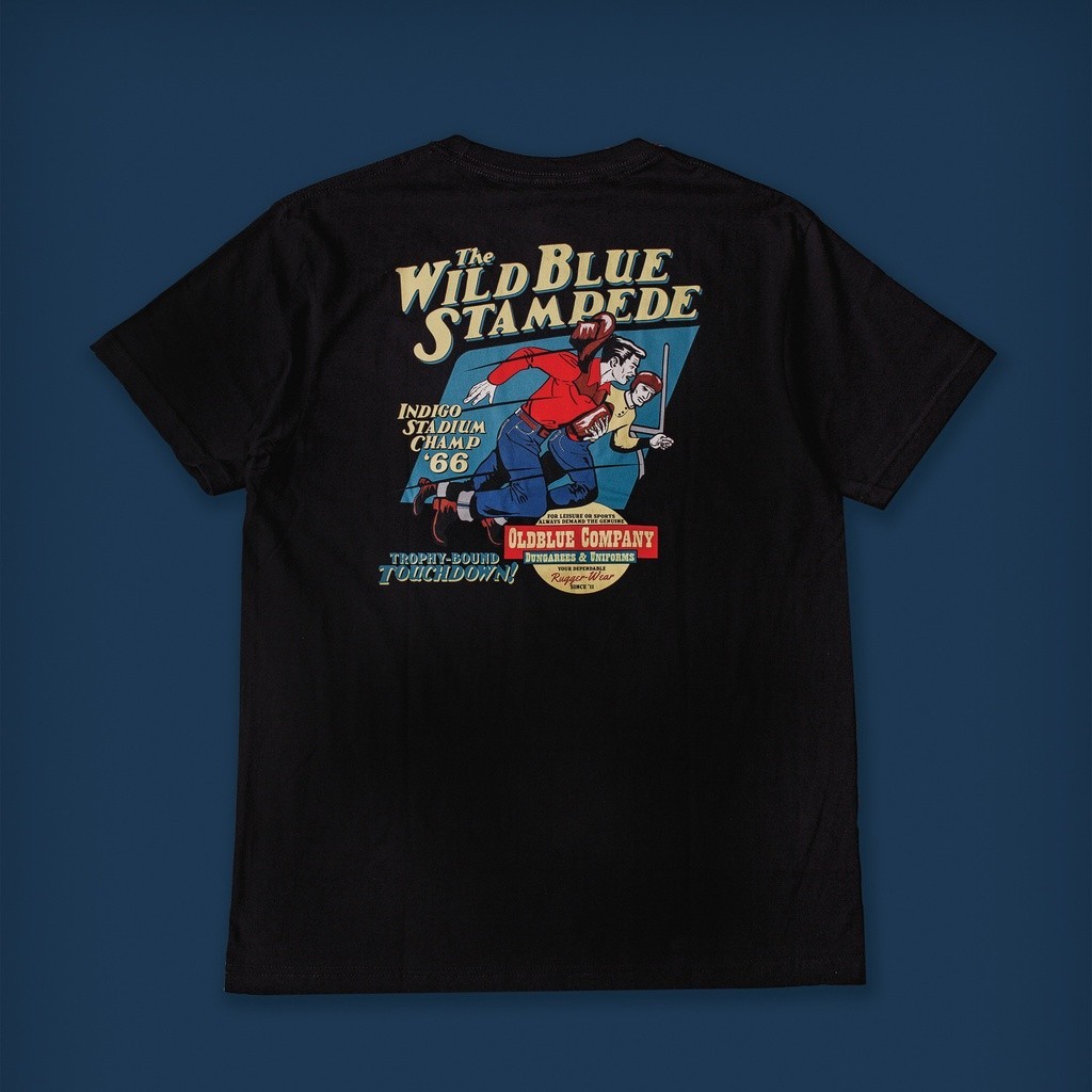 Oldblue Co. Tee - The Blue Stampede