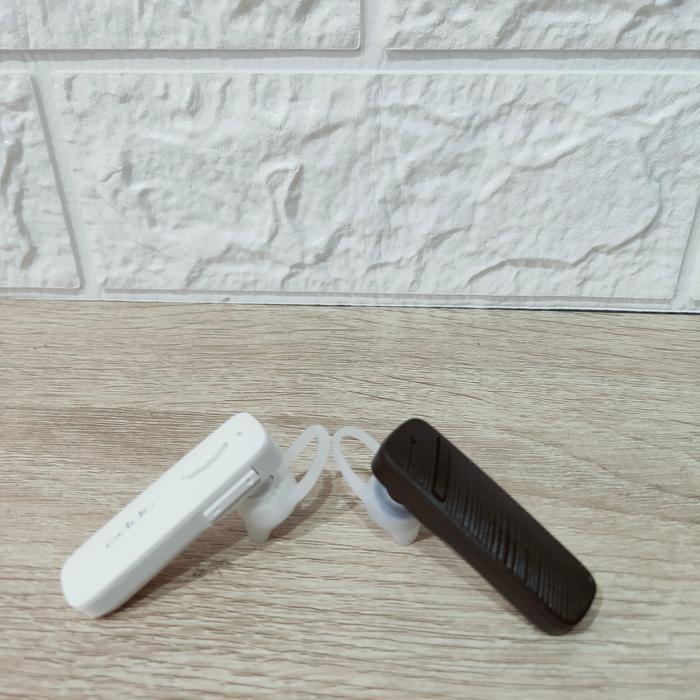 Headset Bluetooth Wireless Universal Handsfree Oppo Vivo Xiaomi Samsun - Hitam