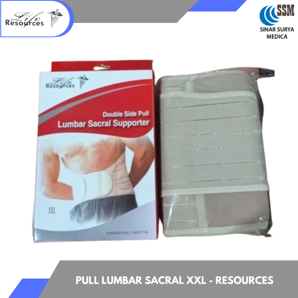 Resources - Pull Lumbar Sacral Supporter Korset XXL /Pull Lumbar Sacral Supporter / Korset Life Reso