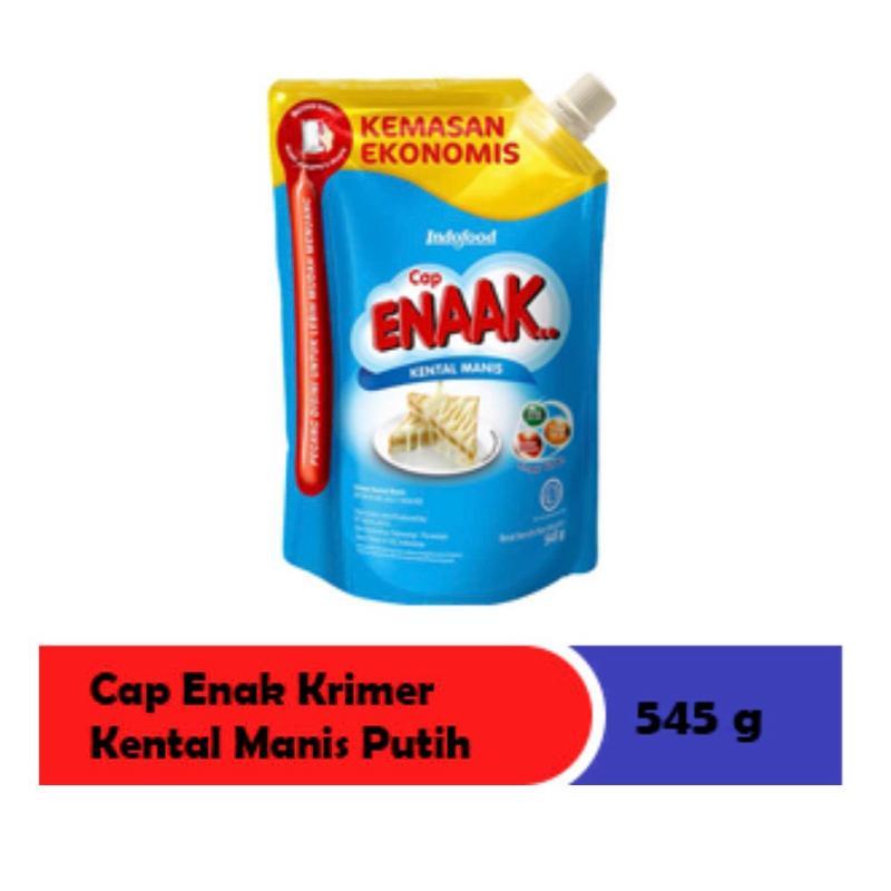Cap enak krimer kental manis putih pouch 545gr