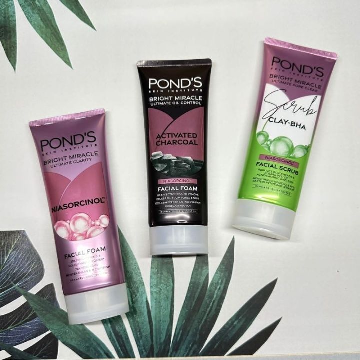 Ponds Facial Foam 100gr Sabun Pembersih Wajah ORIGINAL-BPOM (EdeweisKosmetik)