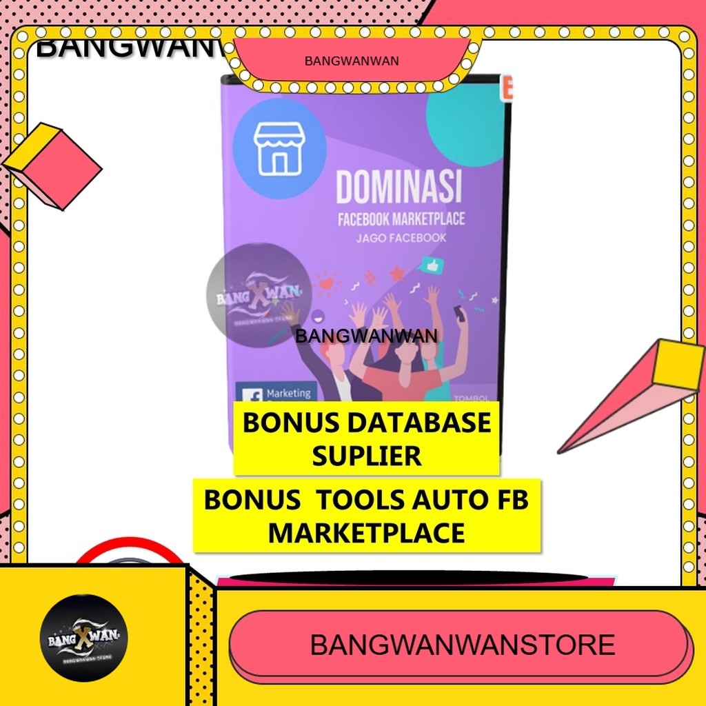 Ecourse Rahasia Jago Dominasi Facebook Marketplace 2020