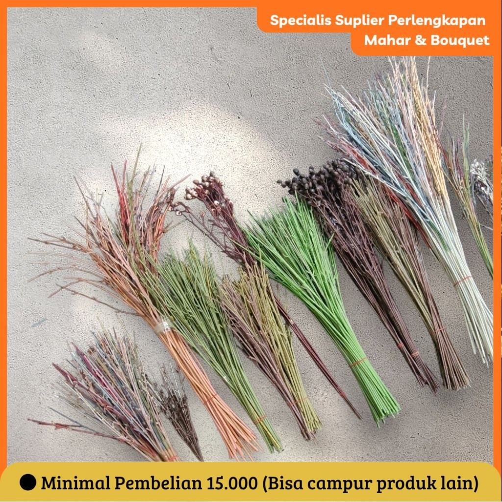 TANGKAI KAWAT BUNGA all varian bentuk cabang cabang besar kawat tangkai jumbo