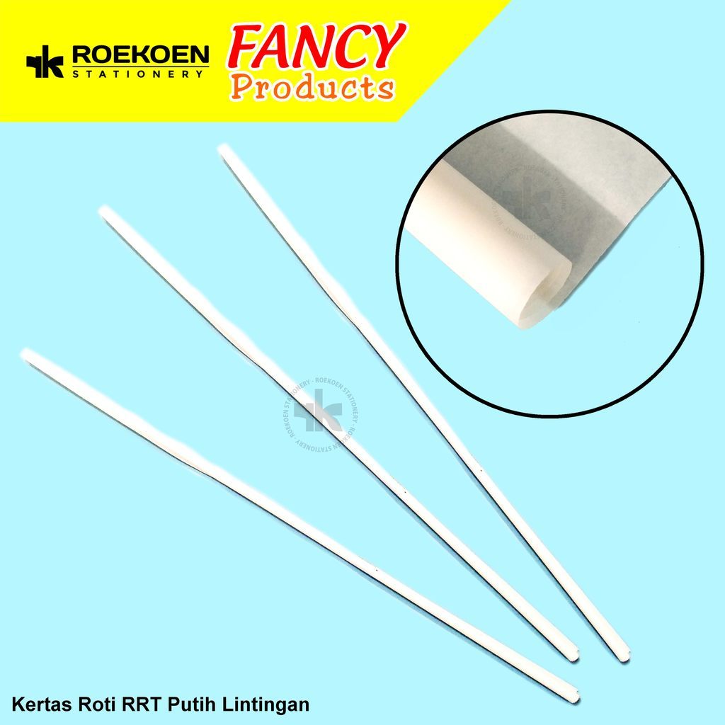 Kertas Lintingan Roti RRT Putih / Erzat