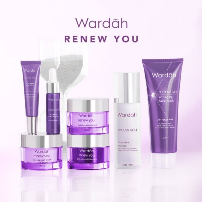Sepaket Wardah Renew You Series | FREE MASKER WAJAH/SESUAI STOCK