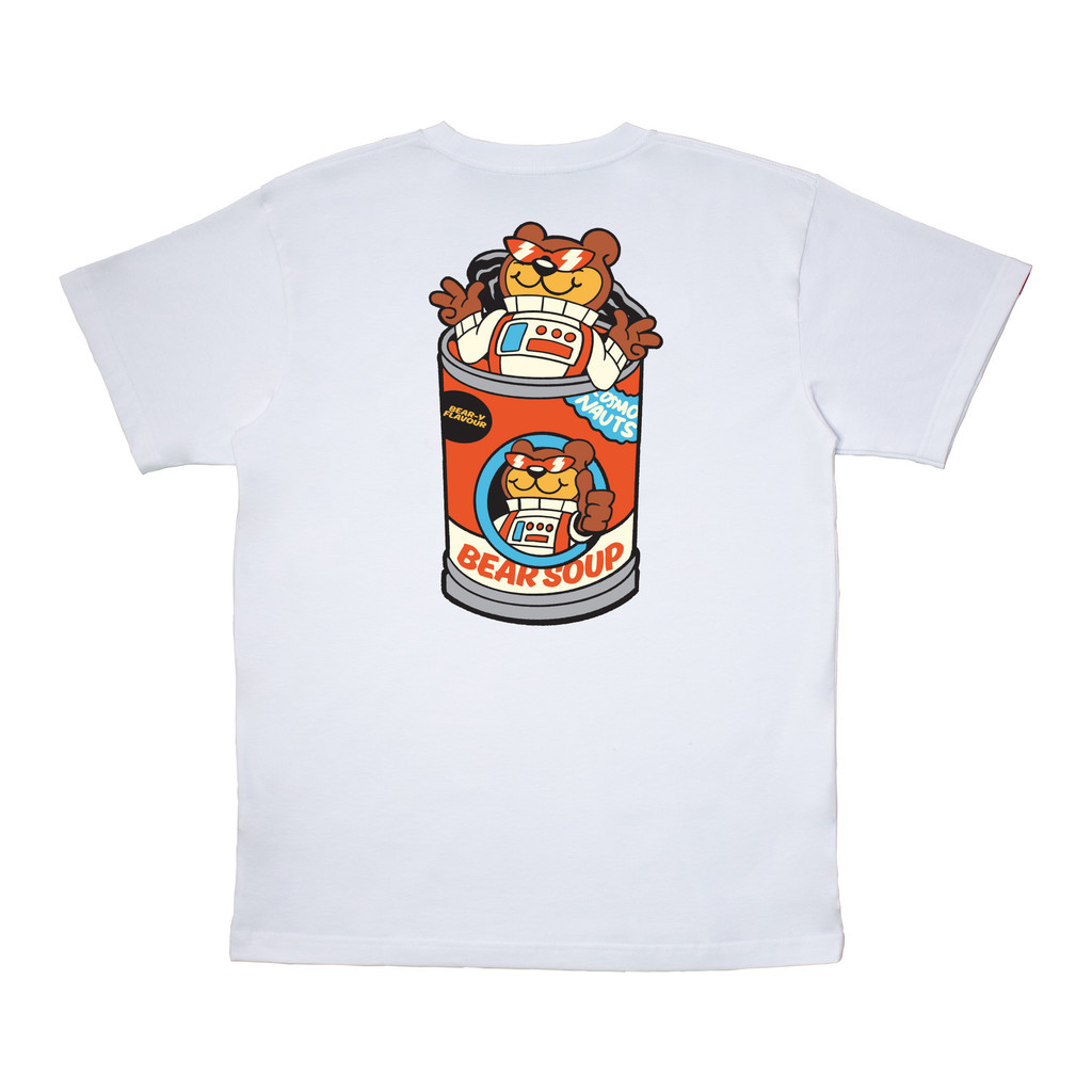 <Kaos Katun> Cosmonauts - Bear Soup Tee