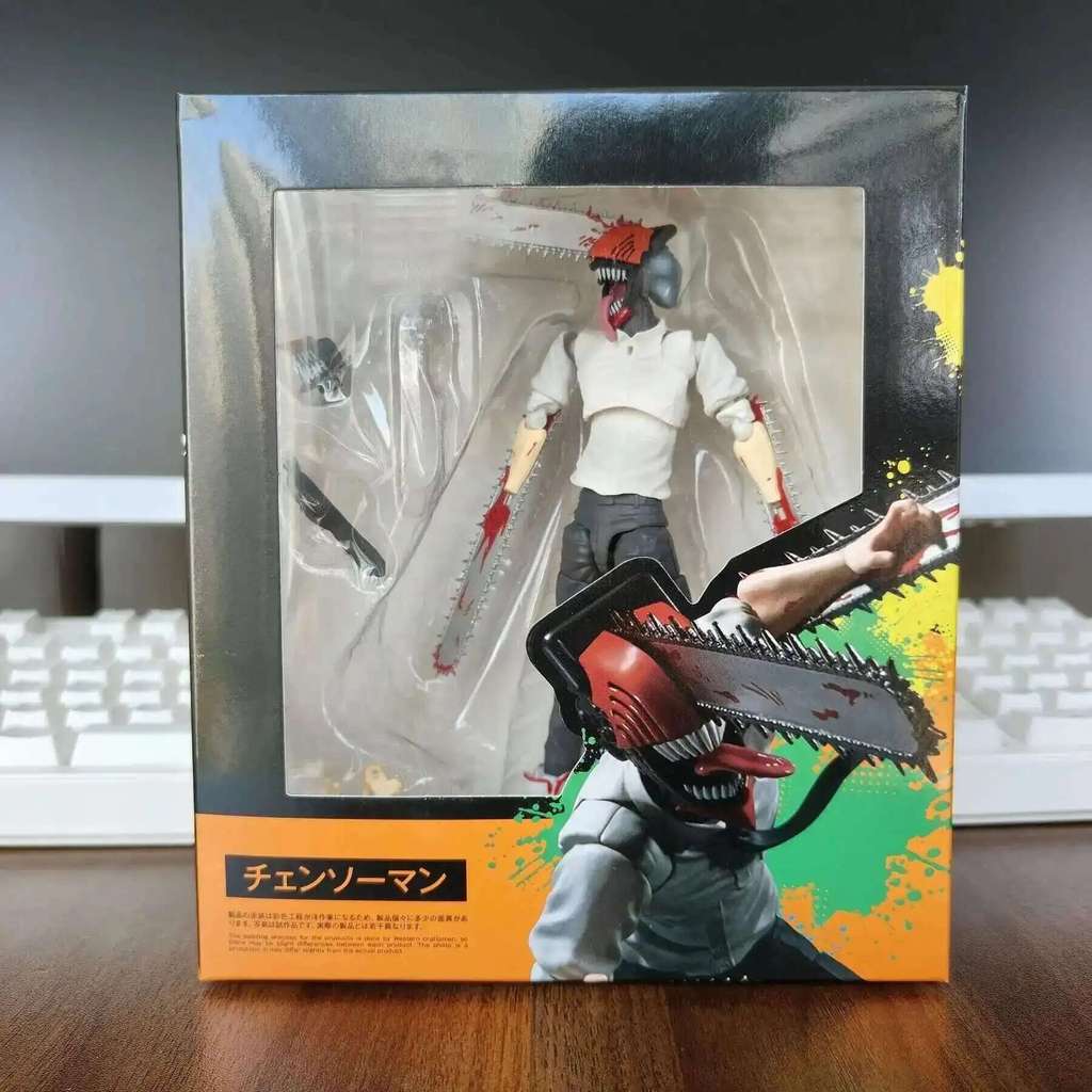 In SHFiguarts NEW Stock SHF Makima Denji Power Chainsaw Man SAMURAI SWORD Action Figure PVC Collecti