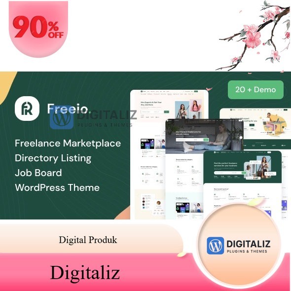 Freeio – Freelance Marketplace WordPress Theme