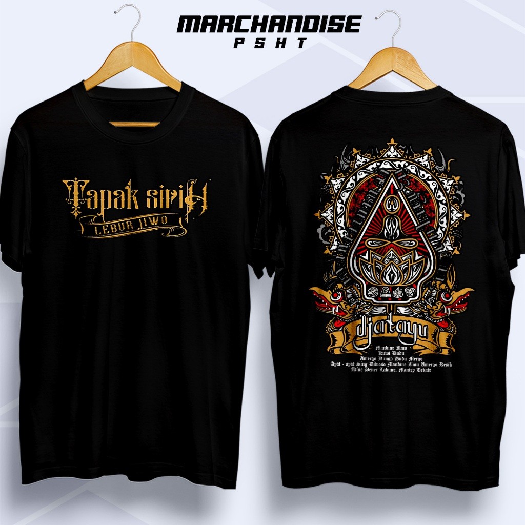 Kaos PSHT Tapak Sirih Lebur Jiwo Kaos Barong Djatayu TSLJ Kaos Lebur Jiwo Kaos Orang Meditasi Kaos W