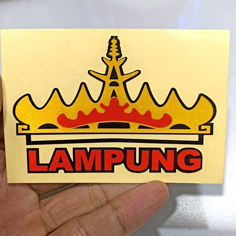 Sticker siger lampung keren sticker cutting lampung asli sticker motor keren
