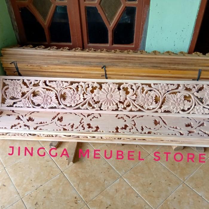 Ornamen Ukir Ukiran Kayu Loster Kusen Pintu Jendela Roster Lisplang