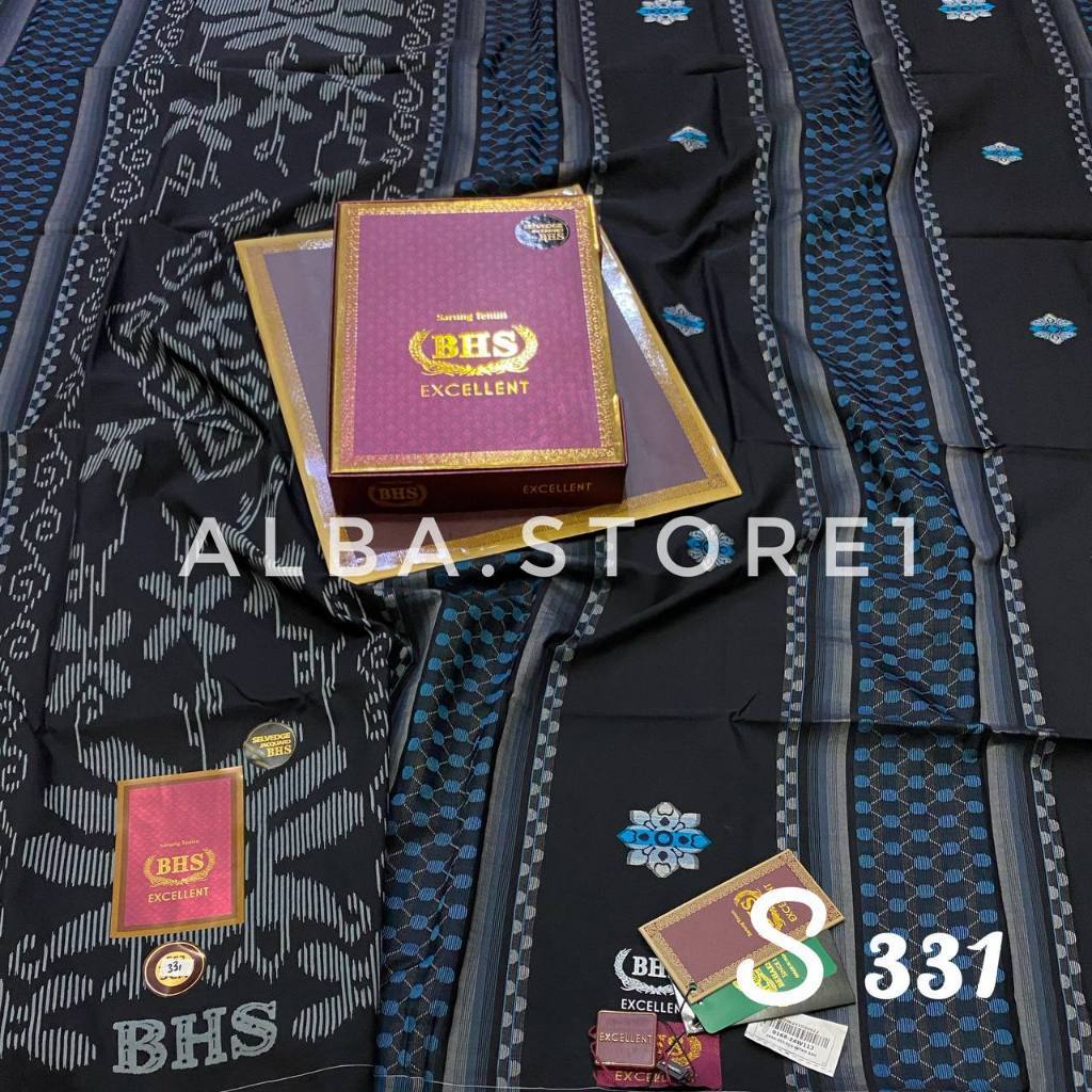 Sarung BHS Excellent Songket Gold Original/ Sarung BHS Jaguar Songket Ori Sarung BHS Ekselen Songket