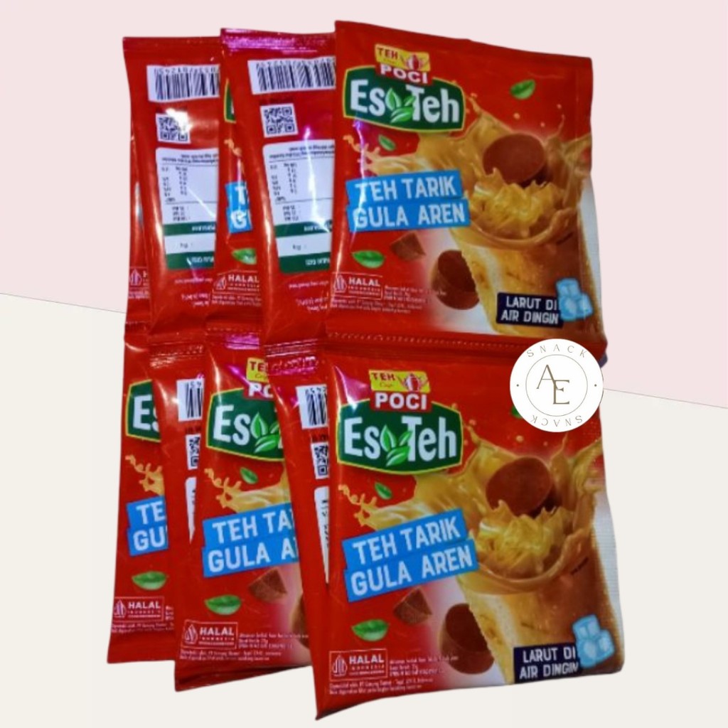Teh Poci Teh Tarik Gula Aren - Isi 10 Sachet