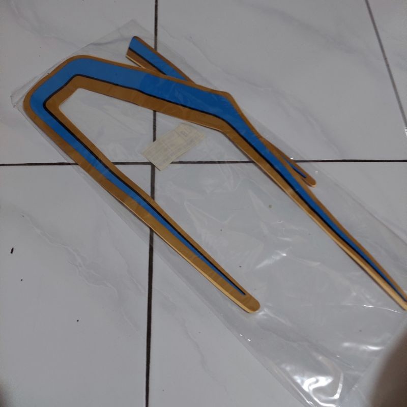 Lis striping stiker rx king lama tahun 1983 biru ckd