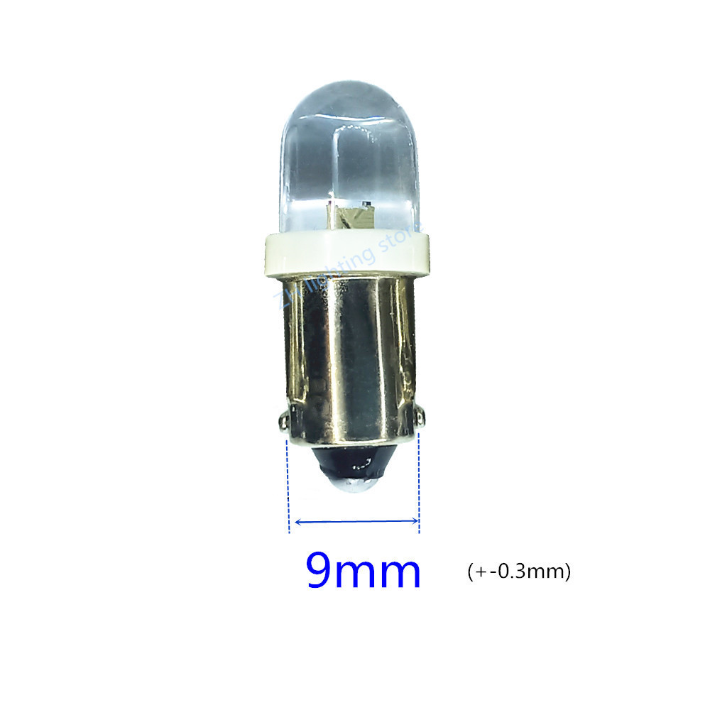 5pcs BA9S LED bulb DC3V BA9S 3V LED BA9S 4.5V LED Bulb BA9S 6V blue led DC6V BA9S 12V Incator bulb B