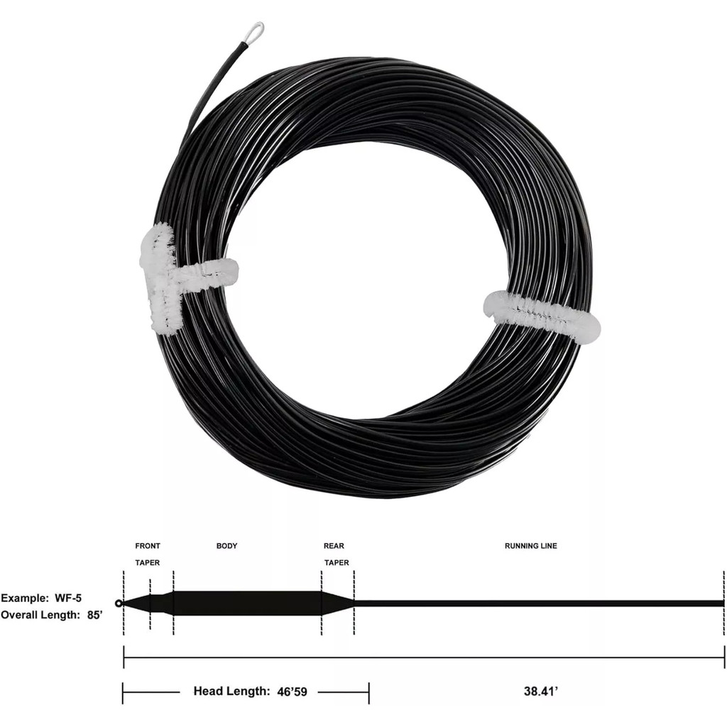 Aventik Fly Line Full Sinking Line Fast Sinking Fly Fishing Lines Trout Lake Saltwater Fishing Line 